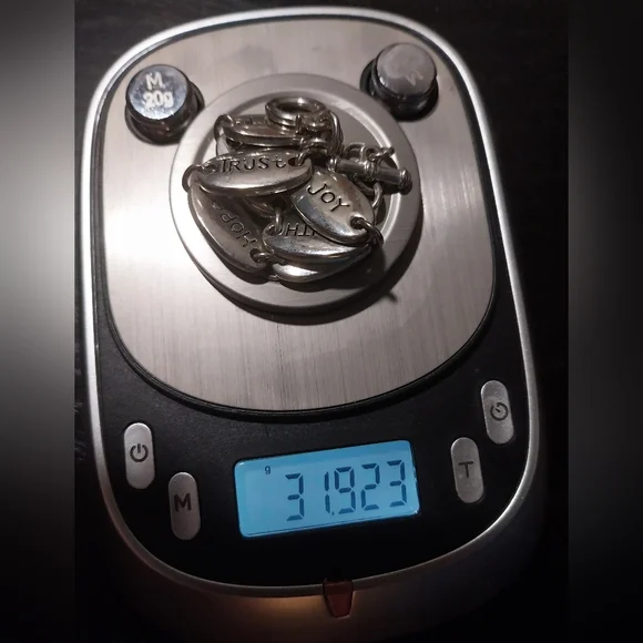 Silver Sterling Charm Bracelet - Picture 10 of 10